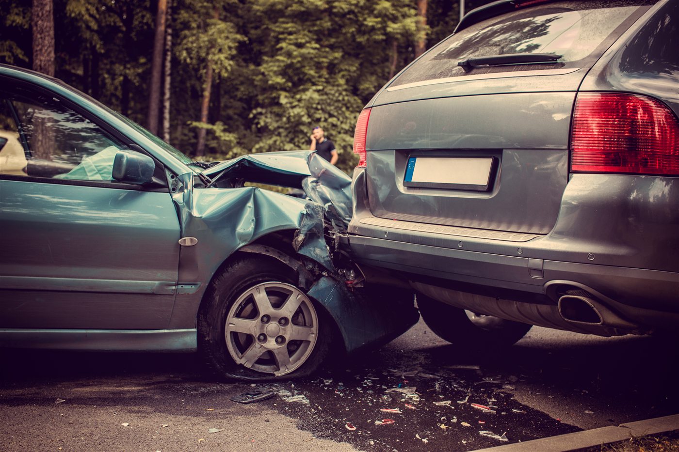 Two cars damaged in a Fort Myers auto accident
